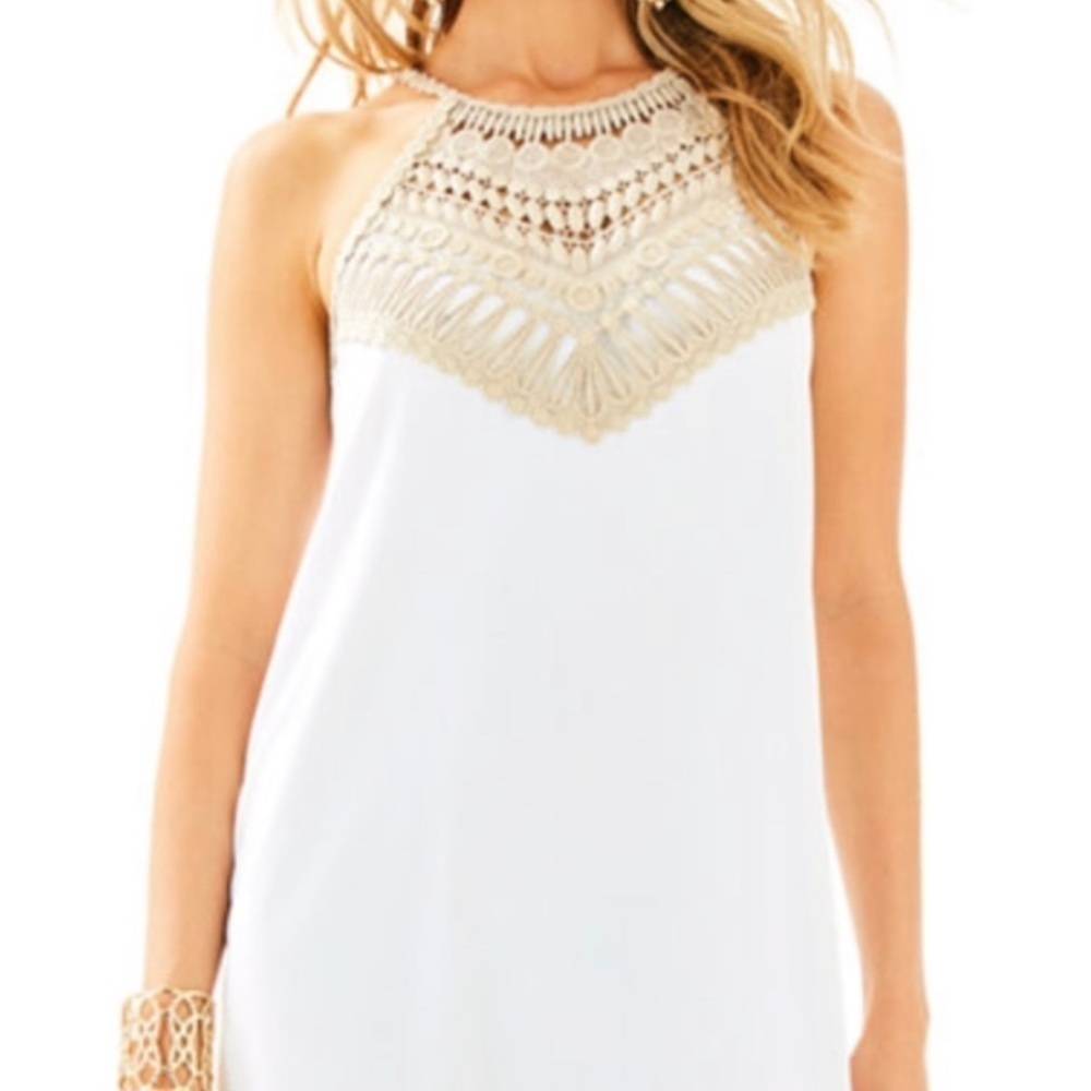 Lilly Pulitzer Pearl Soft Shift Dress. New - Picture 2 of 12
